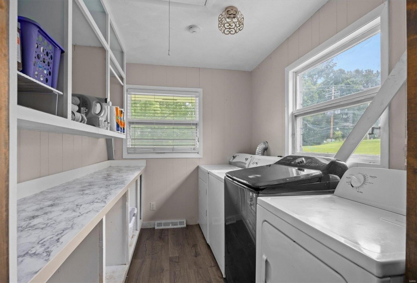 Large laundry room